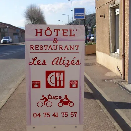 Restaurant Les Alizes Loriol Отель Ле-Пузен
